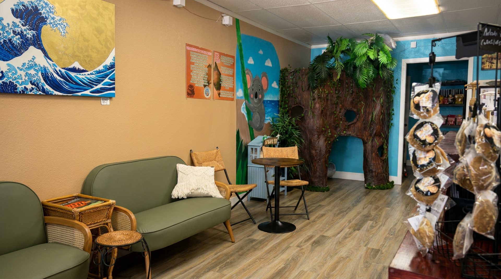 The koala mural